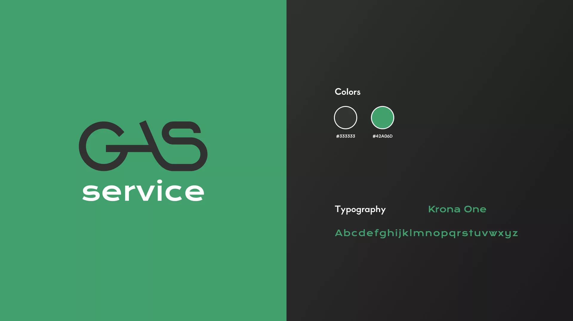 Разработка логотипа компании «Сервис газ» в Горно-Алтайске