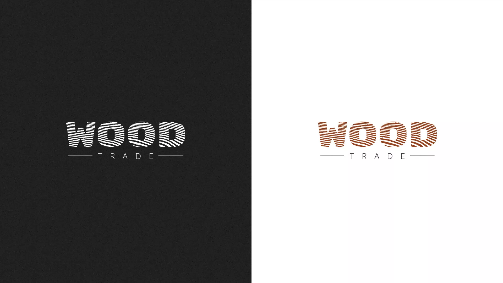 Разработка логотипа для компании «Wood Trade» в Горно-Алтайске